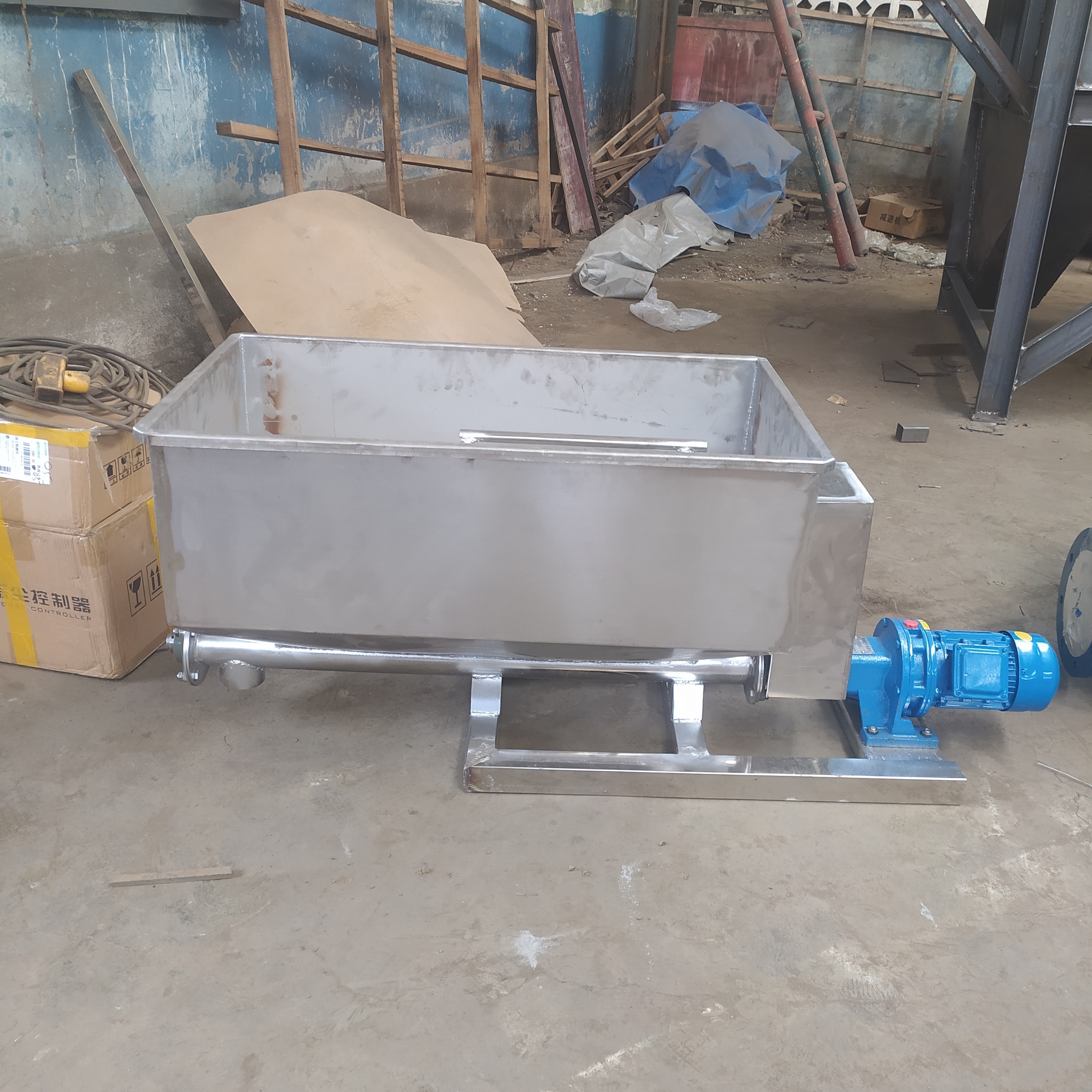 药粉药剂螺旋加药机xwzf淀粉微型螺旋投粉机