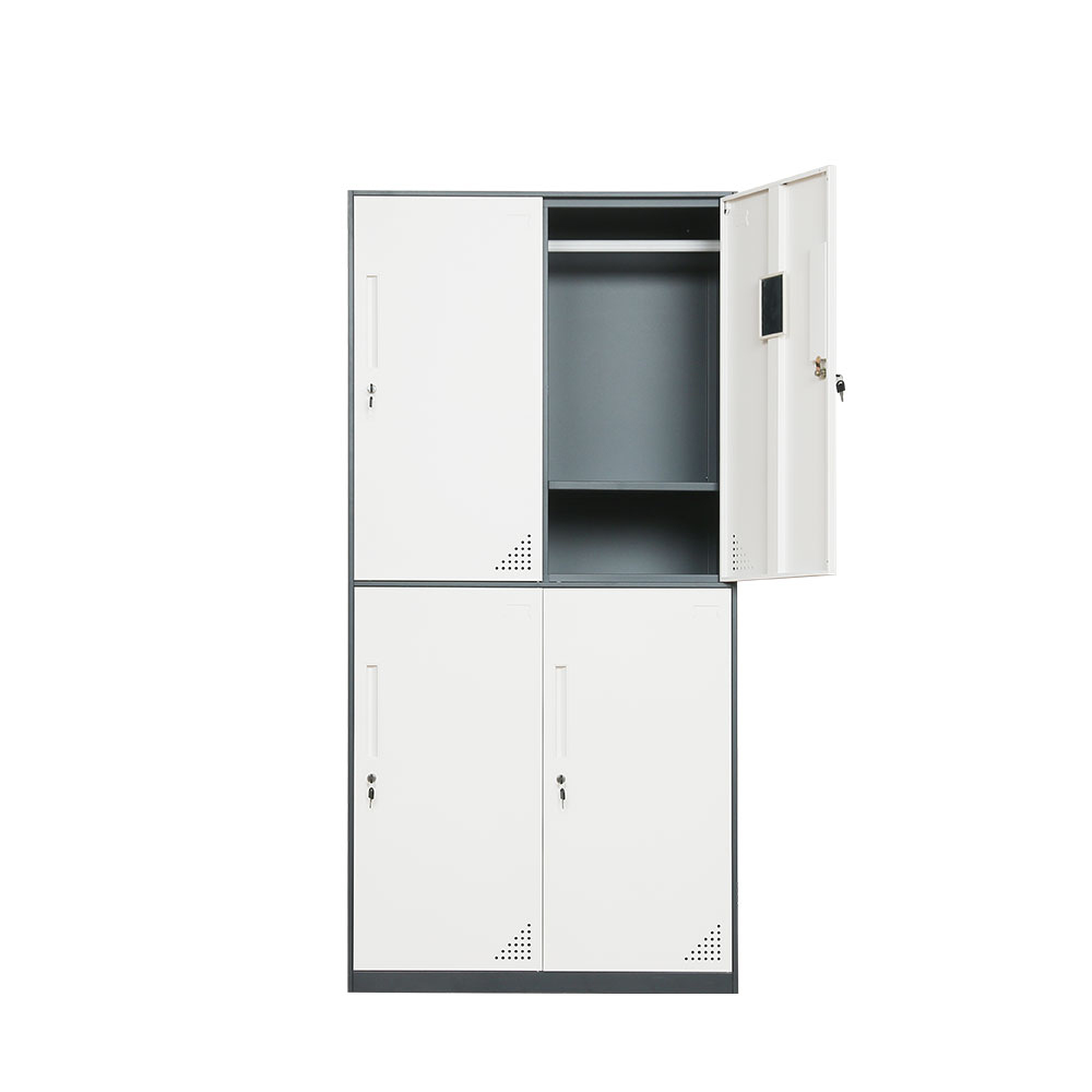 深圳铁柜厂定制双开门文件柜四门档案柜