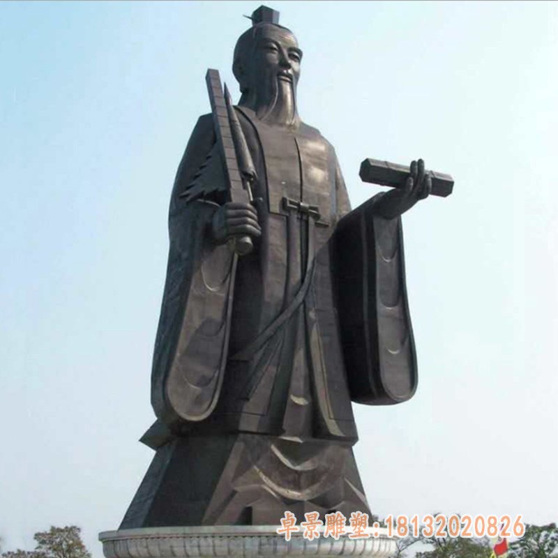 古代商圣范蠡铜雕