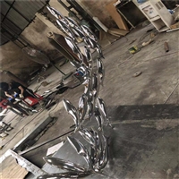 不锈钢鱼群雕塑 鱼雕塑加工厂家