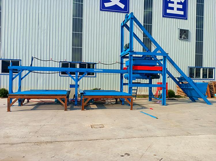 宁夏水泥板生产设备水泥基沟槽盖板预制块机器