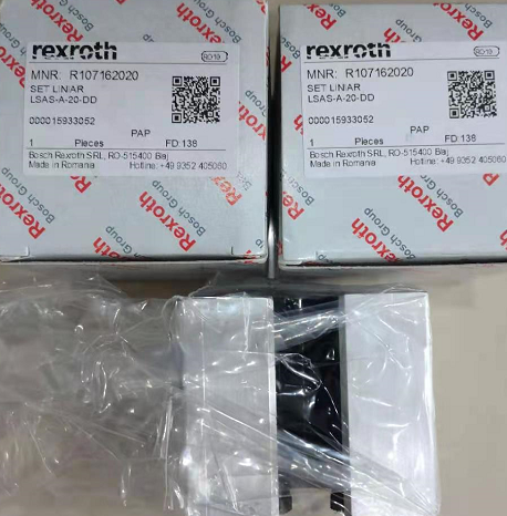 安装且使用REXROTH力士乐的线性导轨