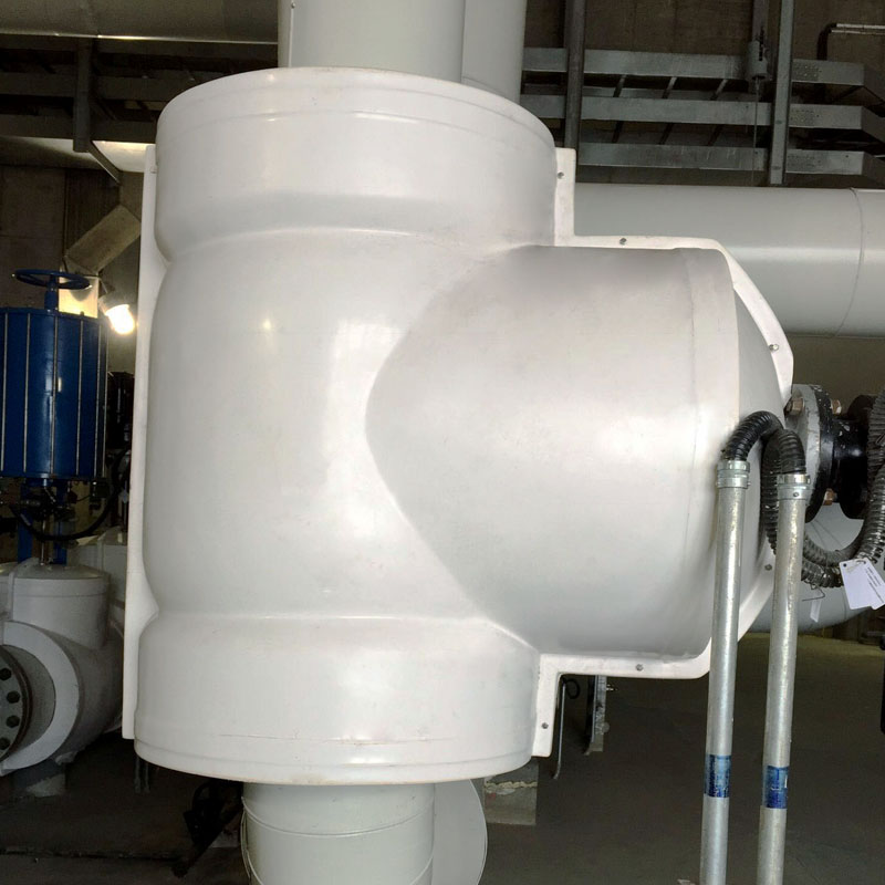 三通式玻璃钢阀门保护套