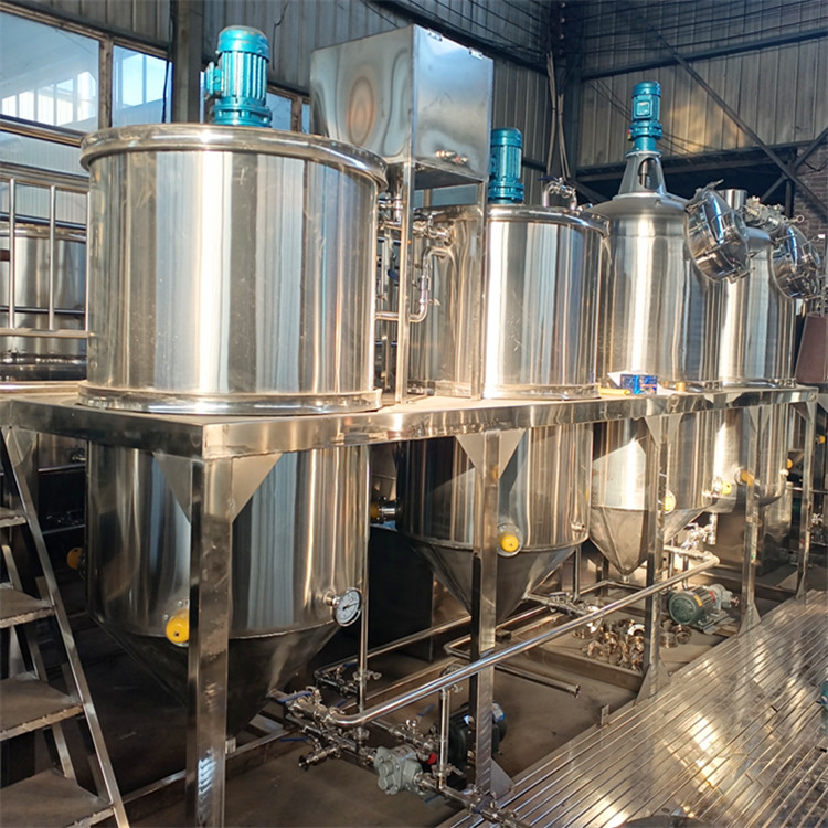 花生油榨油设备 菜籽油生产线机器 山茶油精炼机