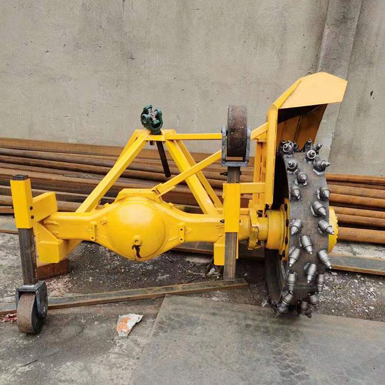 郑州柏油路面开槽机 混凝土路圆盘开沟机 路边石圆盘式开沟机