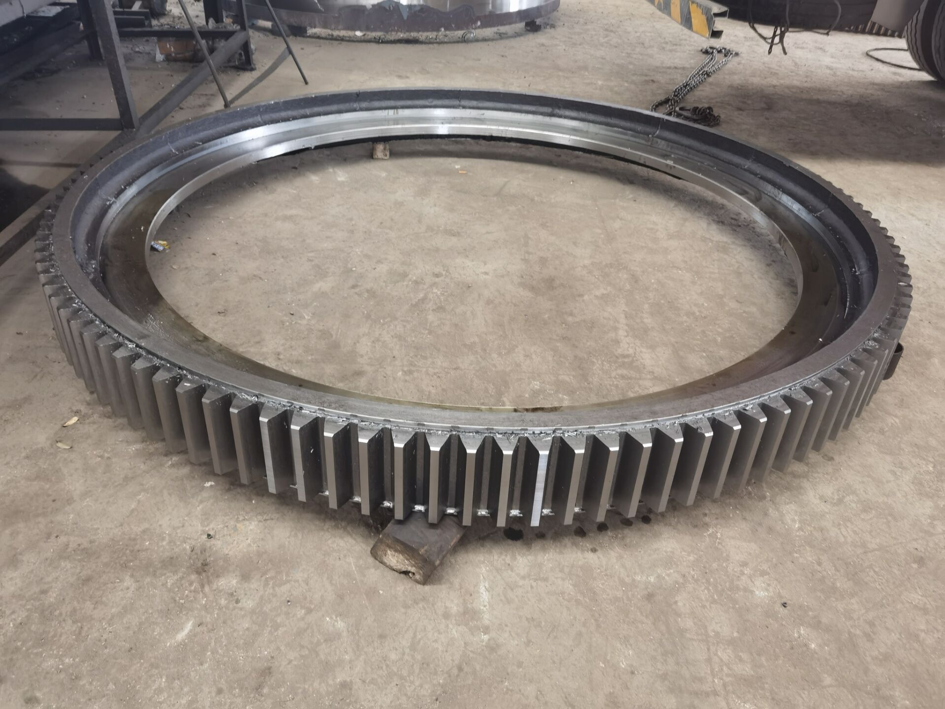 15米干燥机大齿轮回转窑滚圈配件厂家
