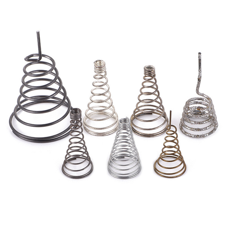 青岛塔型弹簧厂家 圆锥形压簧 塔型不锈钢压簧 福德弹簧 定制加工