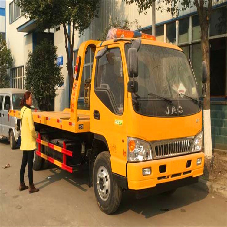 國六藍牌清障車 大型道路清障車拖車價格 廣東粵海清障車配件