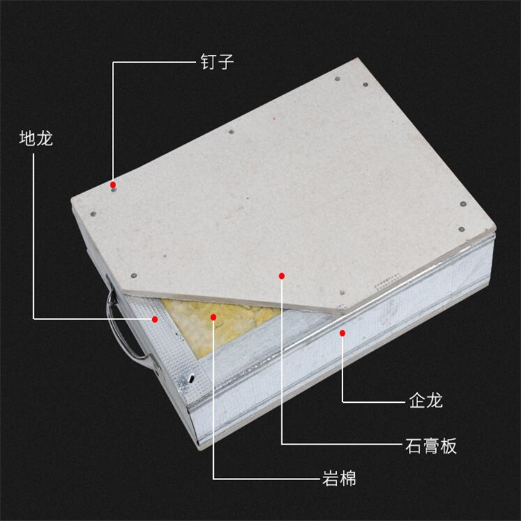 輕鋼龍骨隔牆防潮防火建築企u型龍骨吊頂