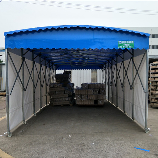 河南洛阳活动篷房 厂房仓库雨蓬 活动伸缩式帐篷
