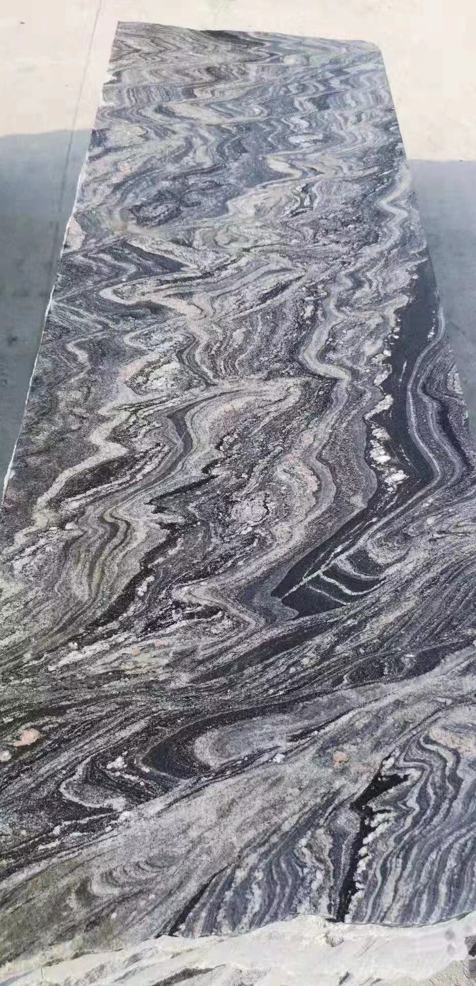 湖北厂家幻彩麻浪淘沙光面地铺板文化背景墙