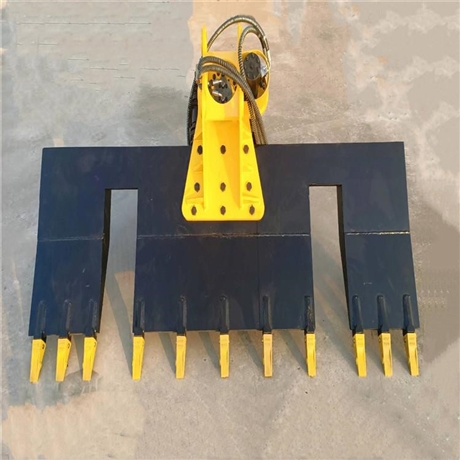 旭萱轮挖抓钢器轮挖单缸抓木器质量保障联系