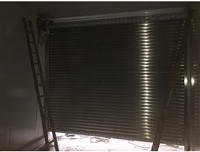 商铺防盗不锈钢卷闸门_电动不锈钢车库卷帘门_佛山南海宏铭达卷闸门