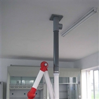 空气净化北京万向抽气罩 上海实验室废气提取排气罩 三节顶式