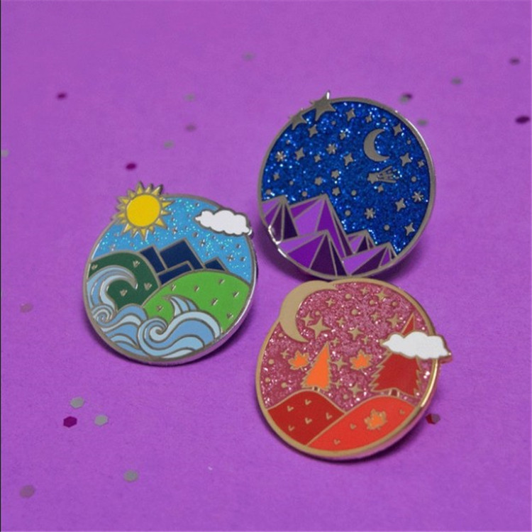 明星徽章盲盒可定制金属纪念章定做徽胸章订做