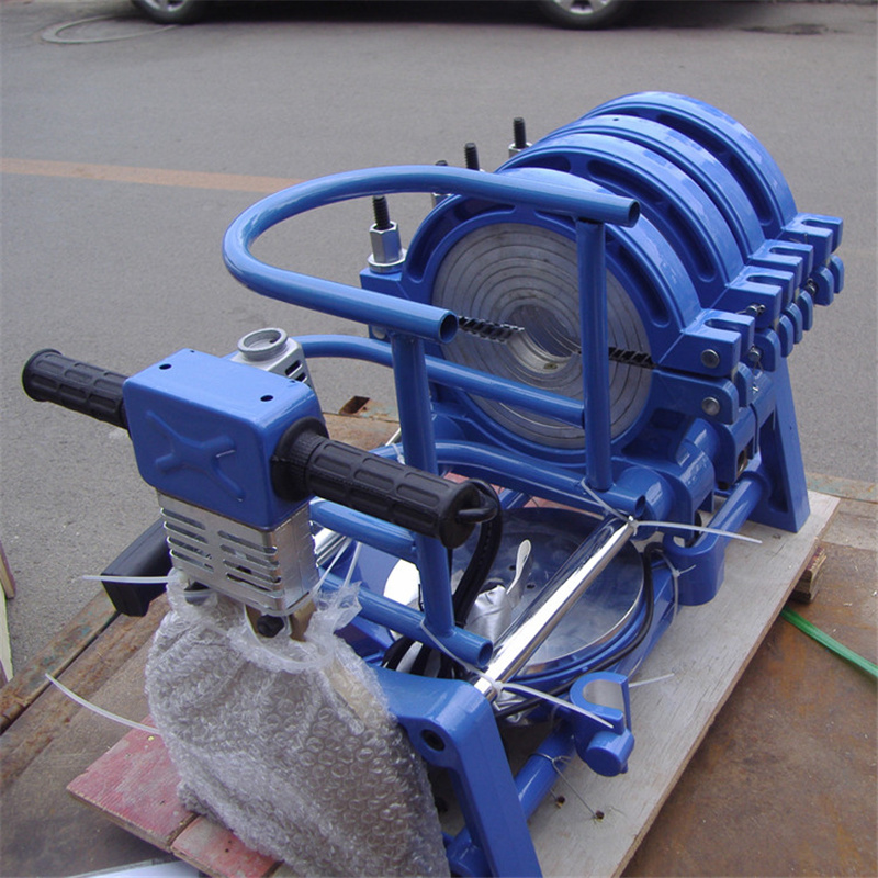 双柱对接焊机鑫宏牌双杆手动热熔焊机卡环式自动焊接