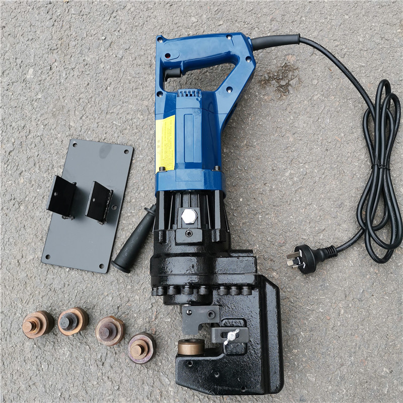 20电动冲孔机干挂大理石支架冲孔机角钢槽钢液压打孔机