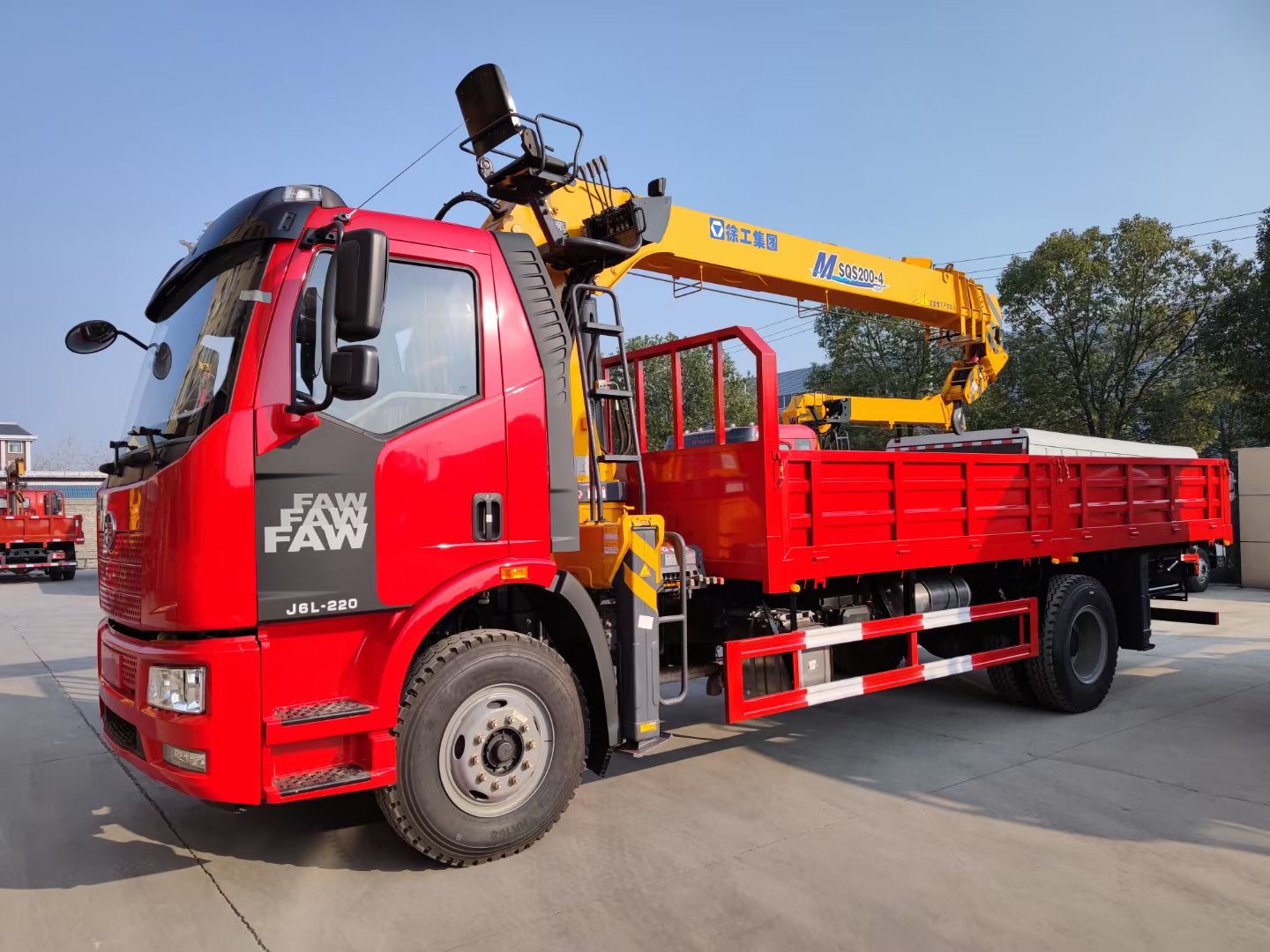 解放8吨随车吊价格 徐工8吨随车吊厂家 国六单桥随车吊厂家