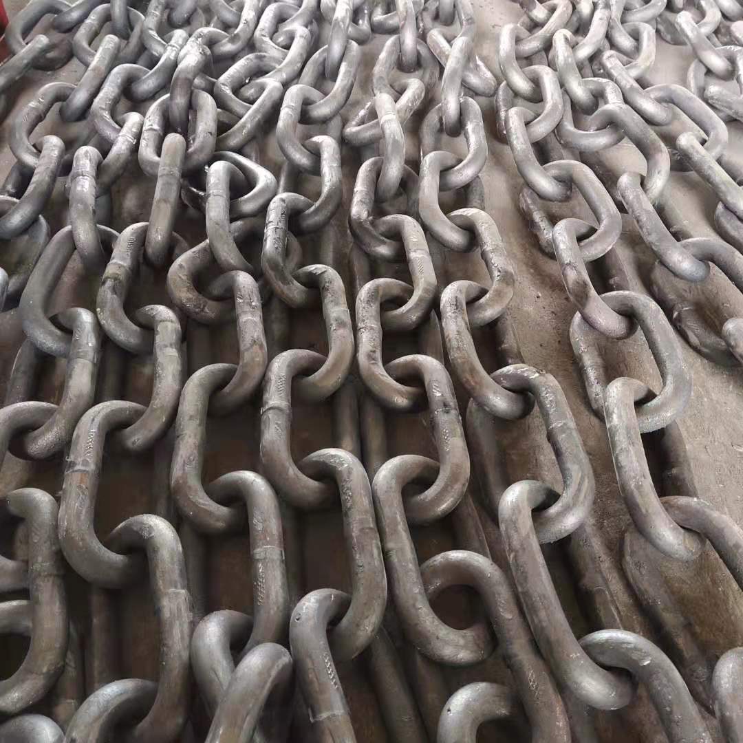 圆环链矿用链条刮板机链条绿化链条船用锚链煤矿井下用结实耐用
