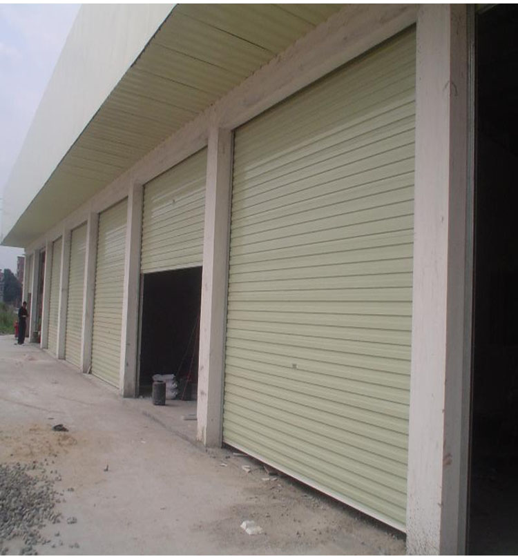 惠州彩钢卷闸门 电动不锈钢卷帘门 店铺防盗卷闸门 电动卷帘门上门