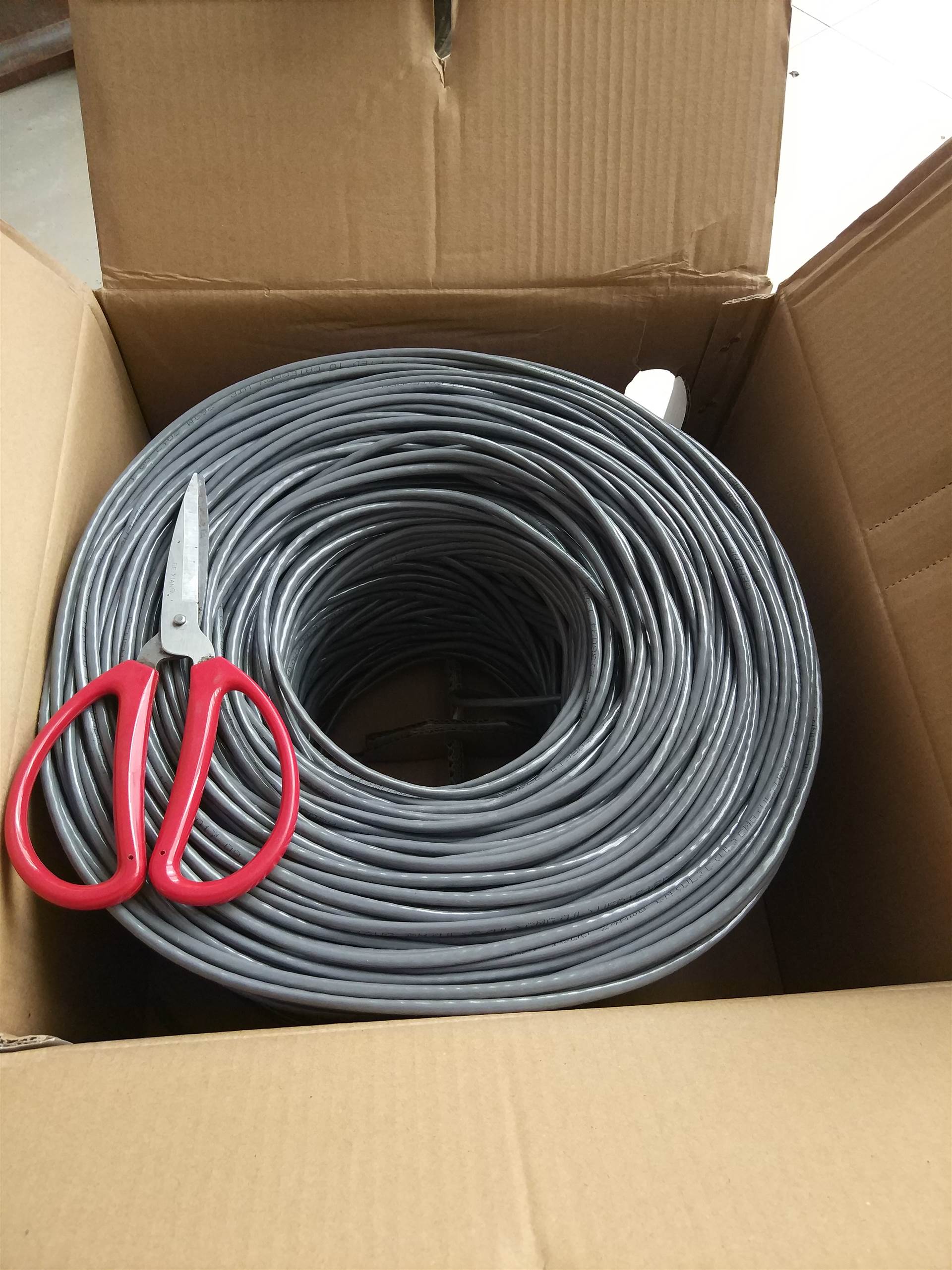 超五类网线电脑网络线缆纯铜300米弱电线厂家