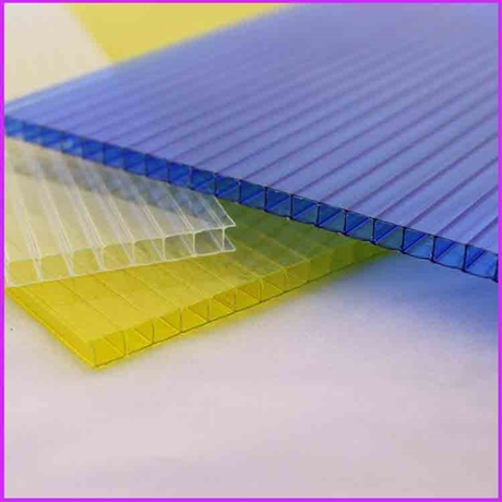 三亚10mm双层阳光板聚碳酸酯pc中空阳光板遮阳棚阳光板