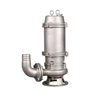 WQP不锈钢潜水排污泵-矾泉水泵