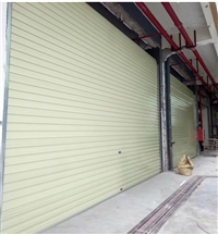 手动卷闸门弹簧维修 商铺防盗卷帘门换片 佛山卷闸门定制安装维修