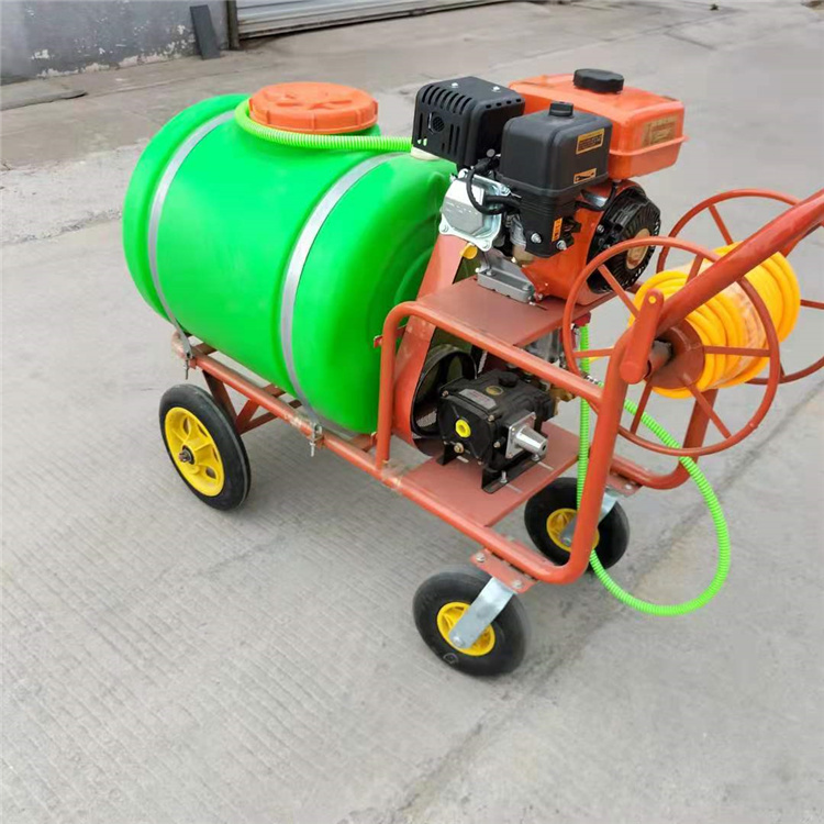 300升手推式打药机 推车式打药机 养殖场消毒机