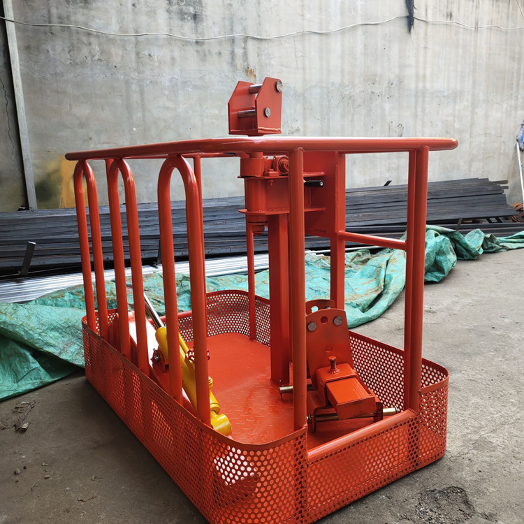 免拆小钩15米吊篮液压调平升降式旋转吊车吊篮恒泰源