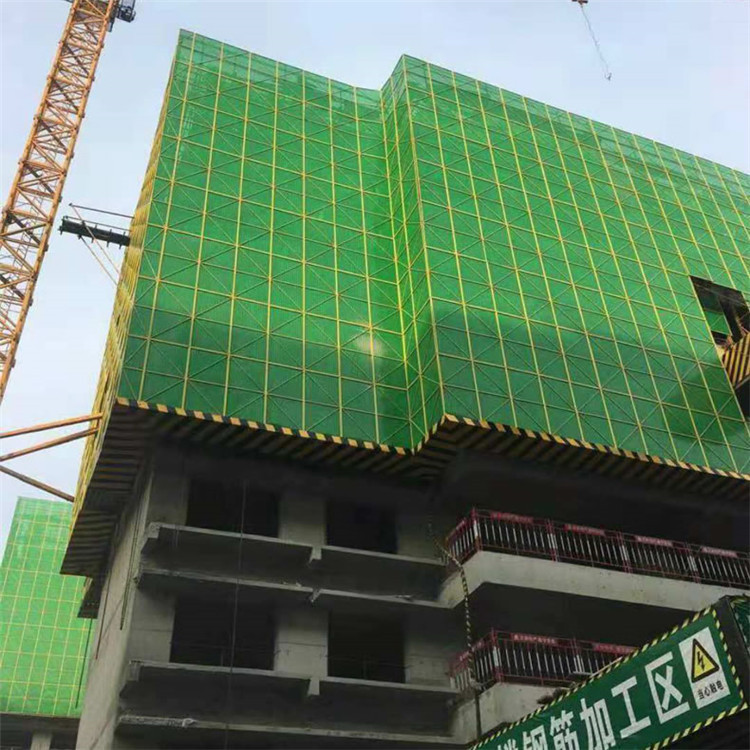 钢管架安全网建筑爬架网厂建筑外架钢网片容刚建材