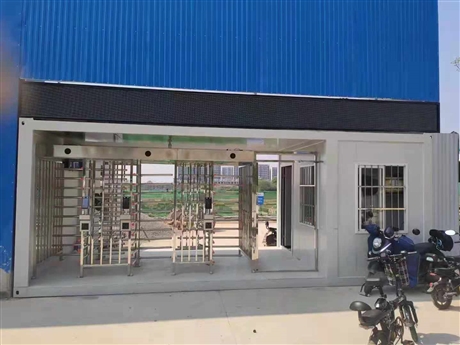武漢雙通閘門圖片 學(xué)校出入口用雙通閘門