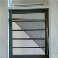 三亚金刚网框中框纱窗门窗  一体定制