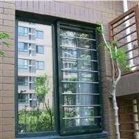别墅不锈钢防盗纱窗门窗  坚固耐用