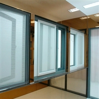 海南平开防盗纱窗门窗  一体定制