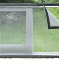 别墅金刚网防盗纱窗门窗  一体定制