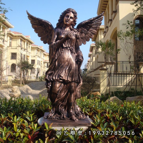 景区铜雕天使雕塑