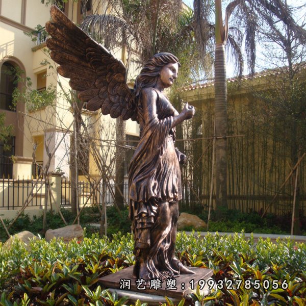 景区铜雕天使雕塑