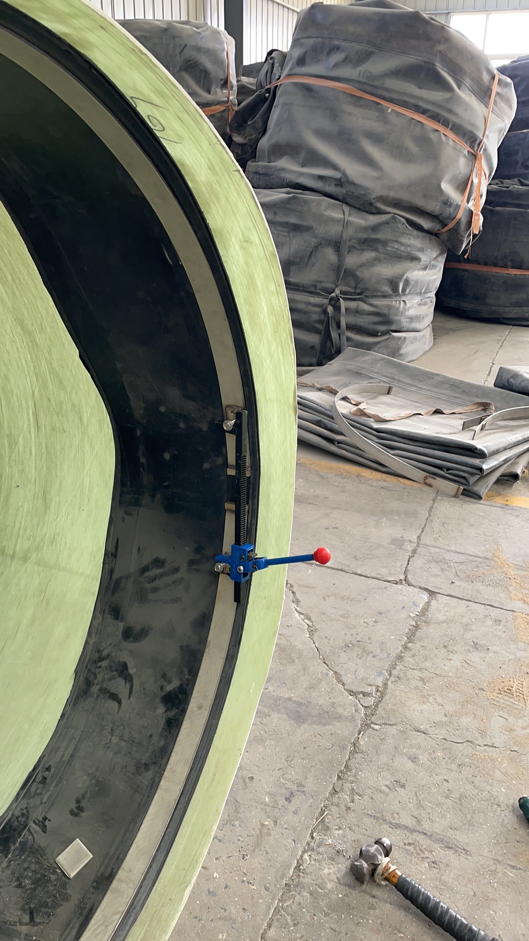 江苏大口径管道接口错位304不锈钢双胀圈