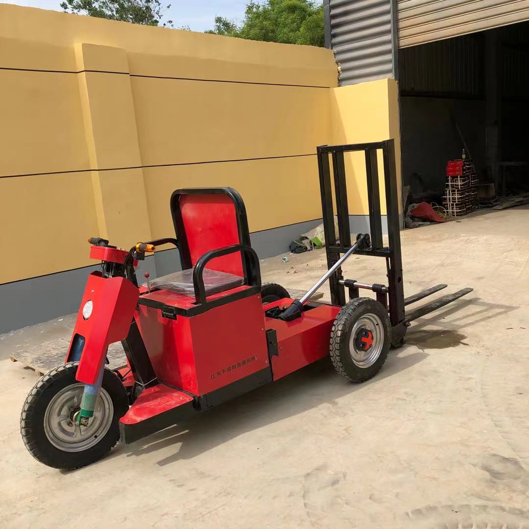 全自动电动装卸拉砖车 建筑工地进电梯电瓶背砖车