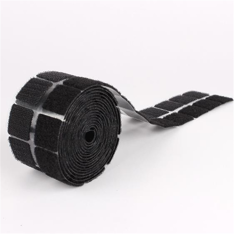 魔术贴定制logo方扣魔术贴特粘背胶魔术贴防水背胶魔术贴