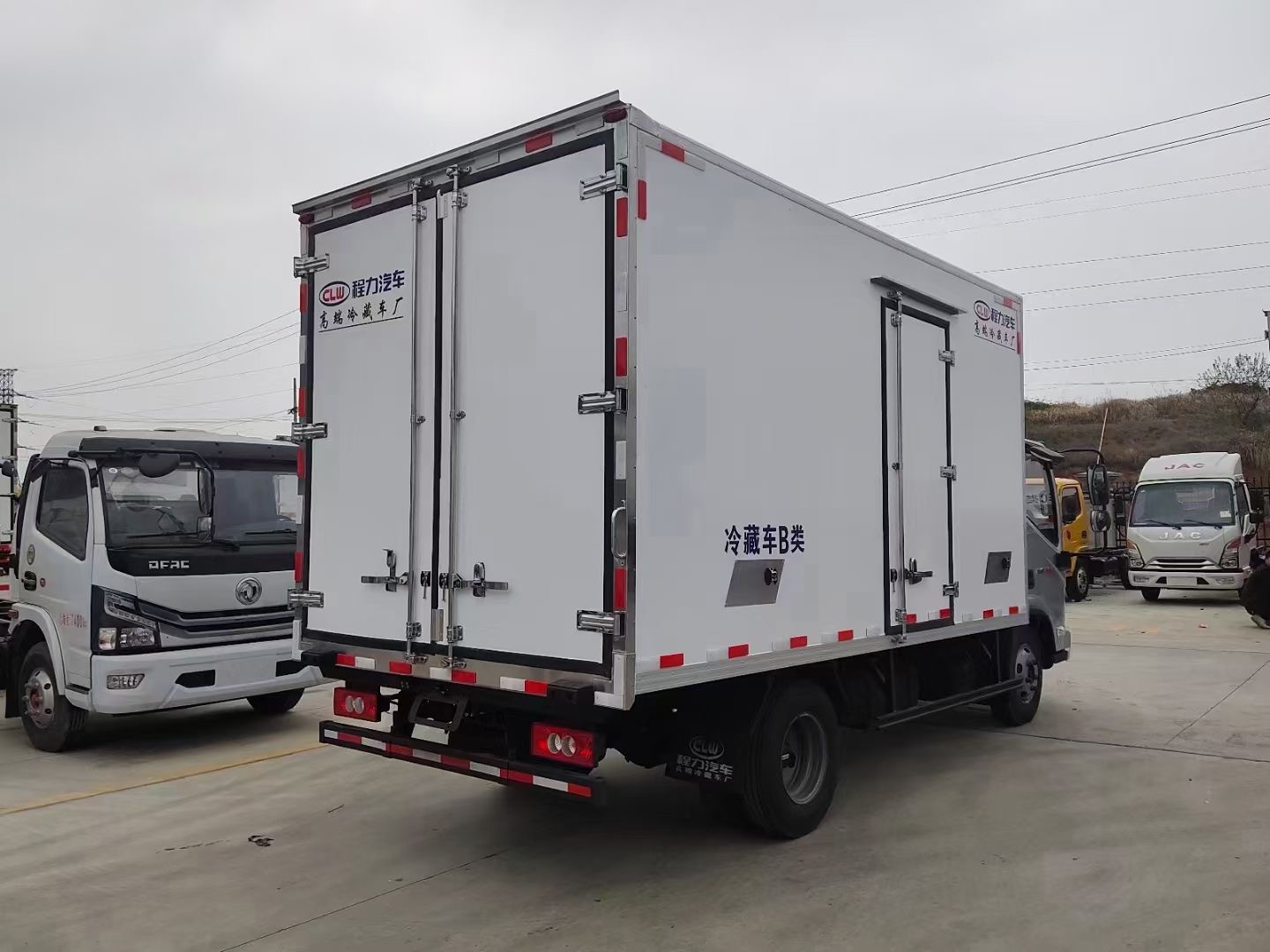 福田奥铃速运冷藏货车冷鲜果蔬冷链恒温车程力专汽厂终端直供