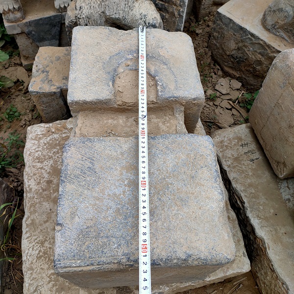 老石器门槛石景区门枕石铺路仿古建筑砌墙门枕石门枕石切片