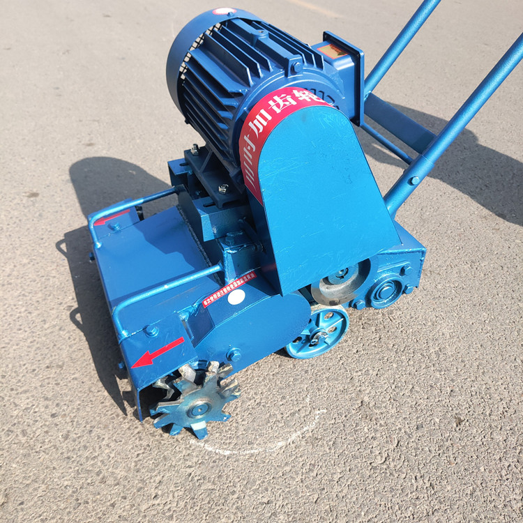 纽威达600路面清灰机混凝土除渣机施工地面残渣清理机操作简单