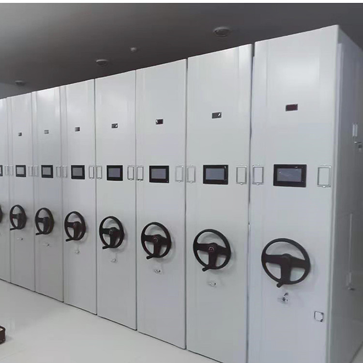 天津手摇档案室密集柜批发杰顺柜业