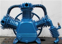 大丰3100气泵 1.6立方空压机泵头 聚财100活塞式中高压空压机 