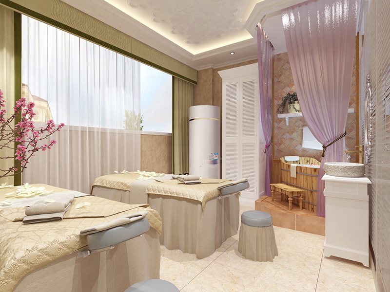 及可以用来美化环境又可以起到销售的作用美容院整体装饰效