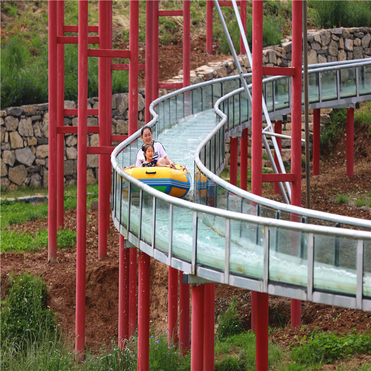 70米高空玻璃吊桥设计施工  尧山诚信 玻璃滑道施工设计一体