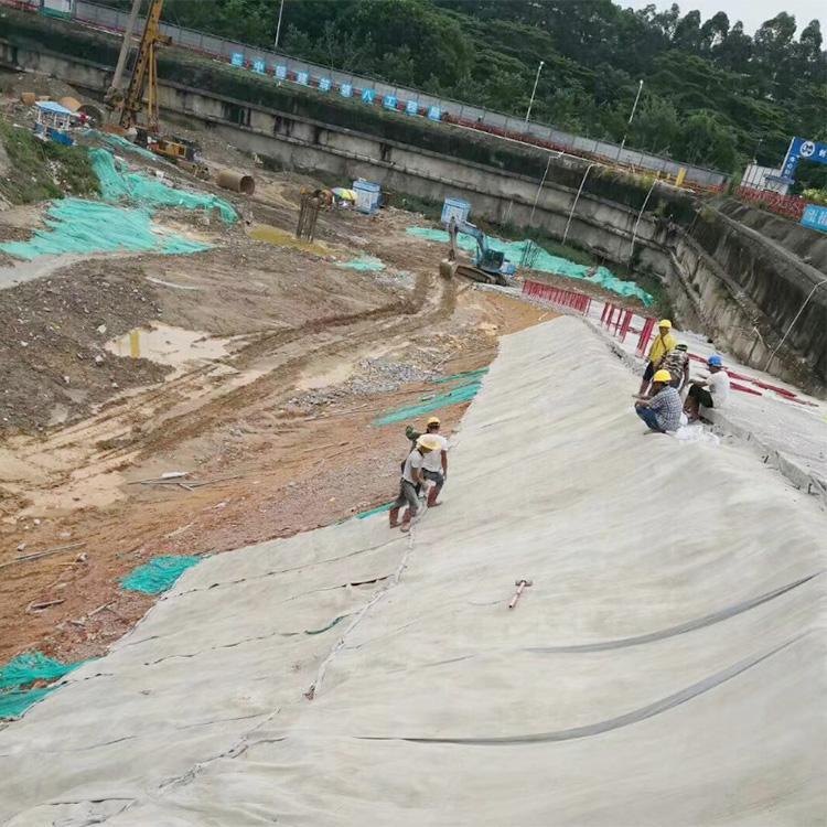 蓄水池,人工湖 等級 其他 形狀 卷狀 廠家 山東 白山水泥毯-混凝土