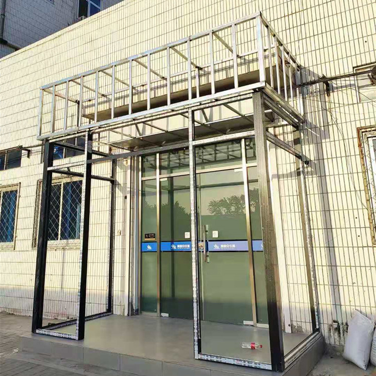 钢结构门头钢结构连廊钢架广告牌厂家北京玻璃房门厅